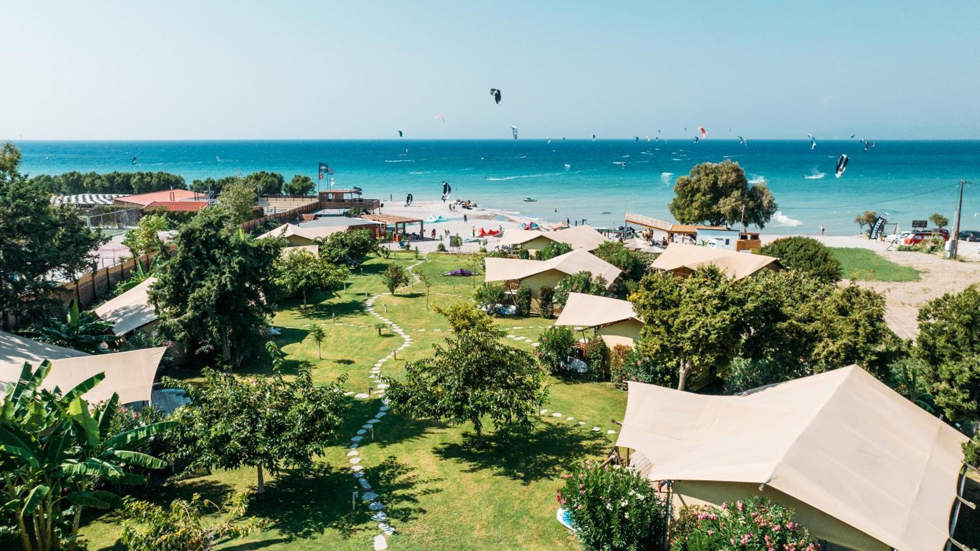 Logos Beach Village Теологос Экстерьер фото