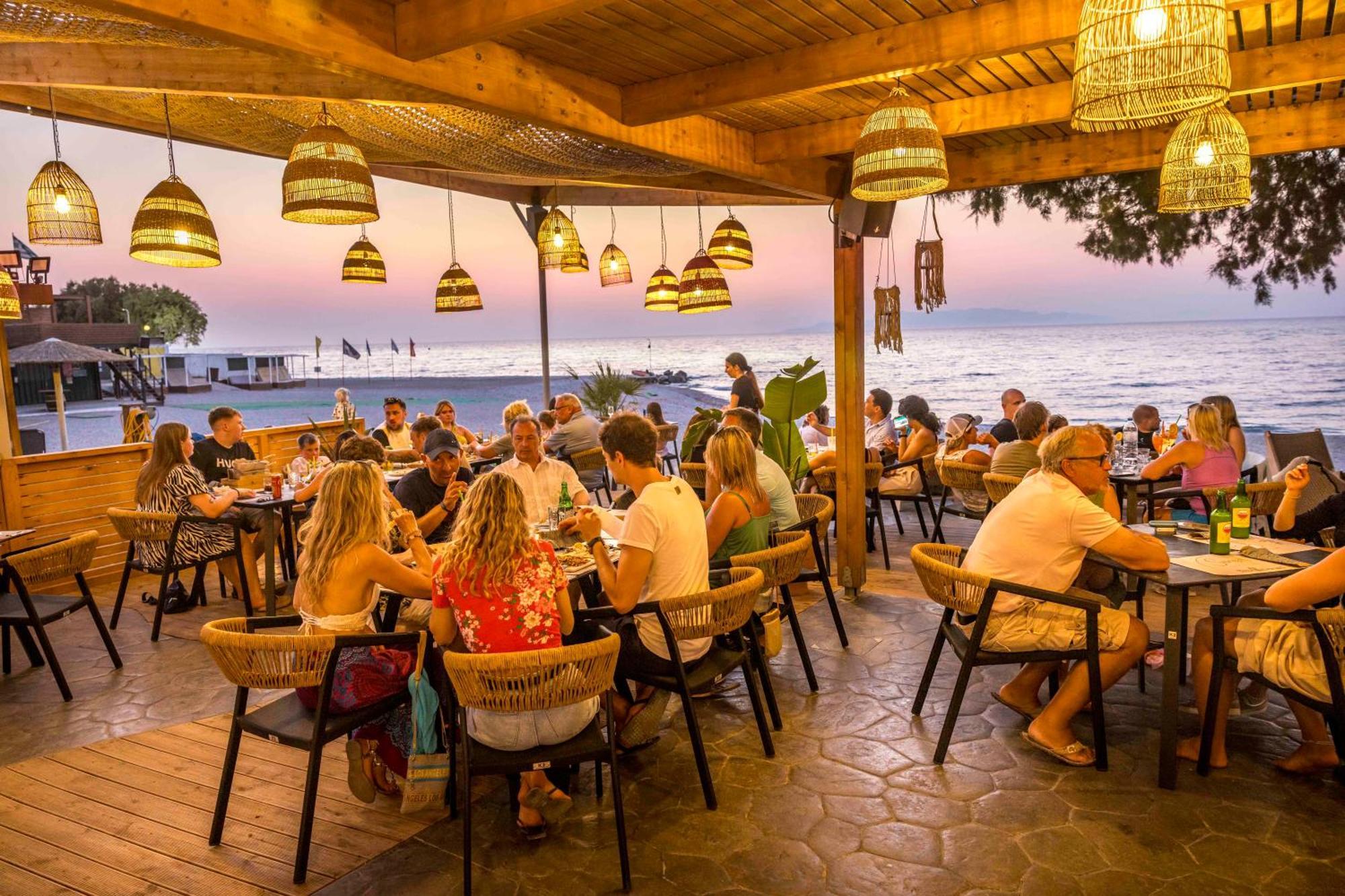 Logos Beach Village Теологос Экстерьер фото